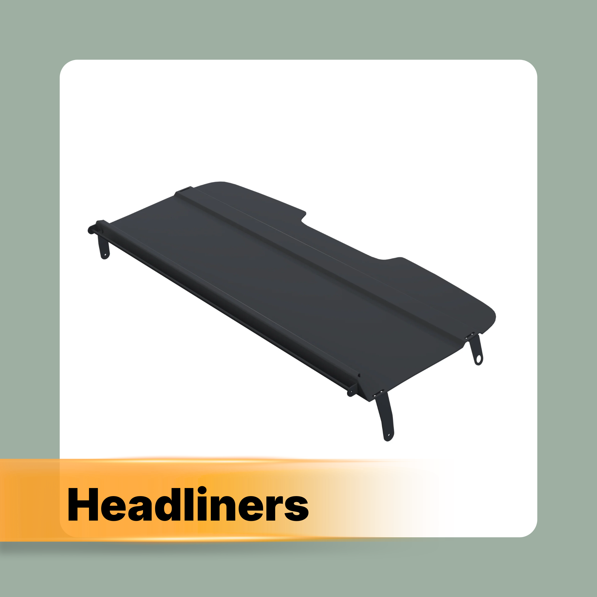 Headliner Shelves
