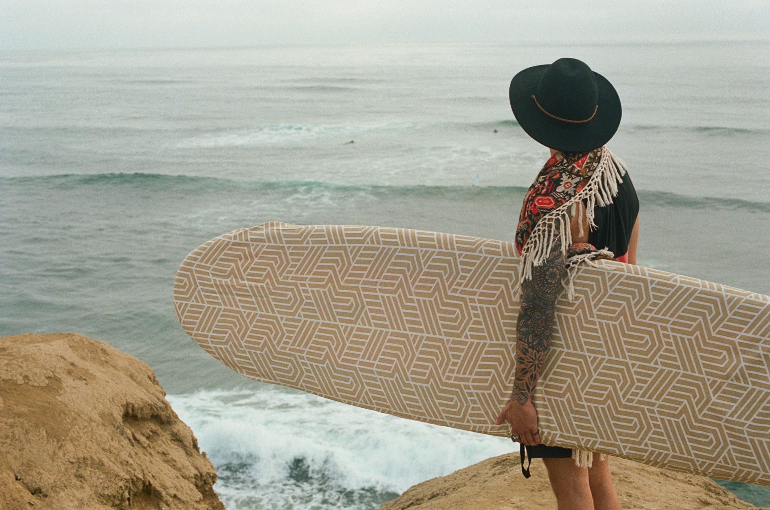 SAND TRAP 100% Recycled Surfboard Socks | Sustainable Surfboard Covers – SHRED Surf Company