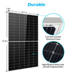 450/ 550 Watt Monocrystalline PERC Solar Panel UL 61730 CEC Listed