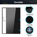 500W Mono Black PERC Solar Panel  UL61730 CEC Listed