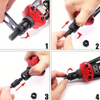 16" Rivet Nut Gun Kit Nut Sert Rivnut Tool With 15pcs Metric and UNC Mandrels