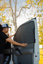 Mercedes Sprinter Reflective Front Door Window Cover (Pair)