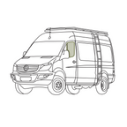 Mercedes Sprinter Bug Screen - Front Doors (Pair)
