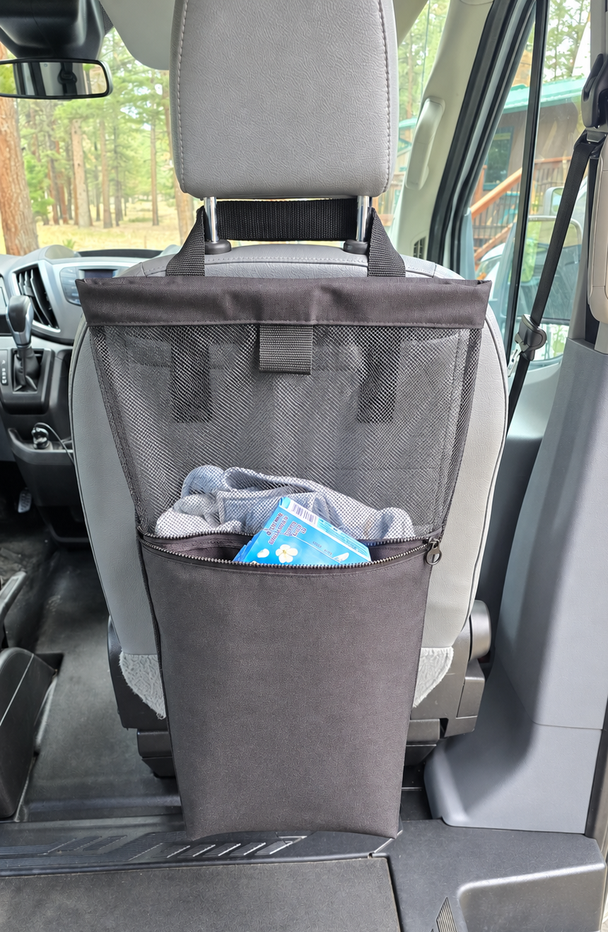 The Ally- Mesh Seatback Laundry Bag