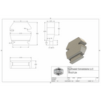 NW Conversions  24 Gallon Ford Transit Spare Tire Tank (TR-ST-24)