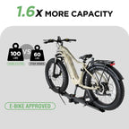 Hitch E-bike Rack | Lightweight, Single E-Bike