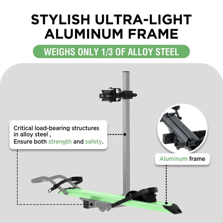 Hitch E-bike Rack | Lightweight, Single E-Bike