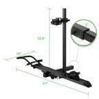 Hitch E-bike Rack | Lightweight, Single E-Bike