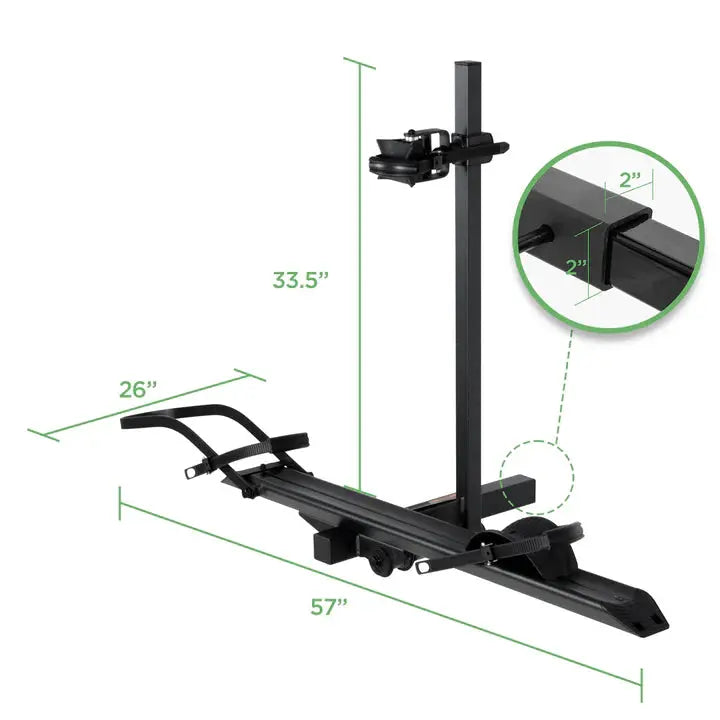 Hitch E-bike Rack | Lightweight, Single E-Bike