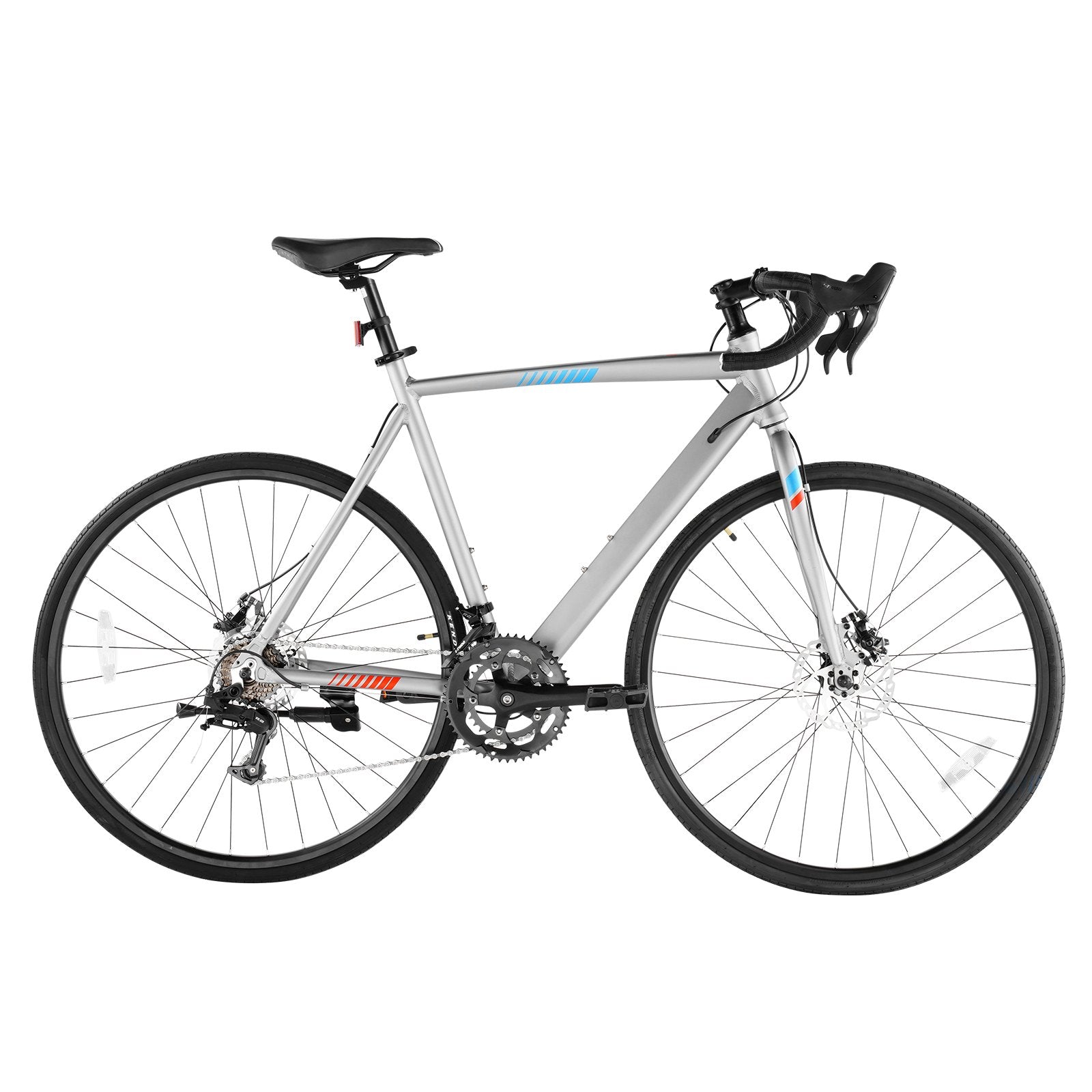 700C Road Bike – AeroRide | 14-Speed | Disc Brakes| Grey