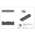 NW Conversions 16 Gallon Transit Undercarriage Water Tank (TR-UC-16)