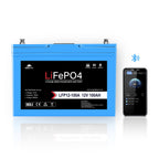 12V 100Ah/ 200Ah LiFePo4 Deep Cycle Lithium Battery Bluetooth / Self-Heating / IP65
