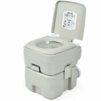 5.3 Gallon 20 L Portable Travel Toilet for Camping RV Indoor Outdoor