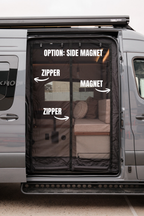 Sprinter Van Slider Door Bug Screen 2007+