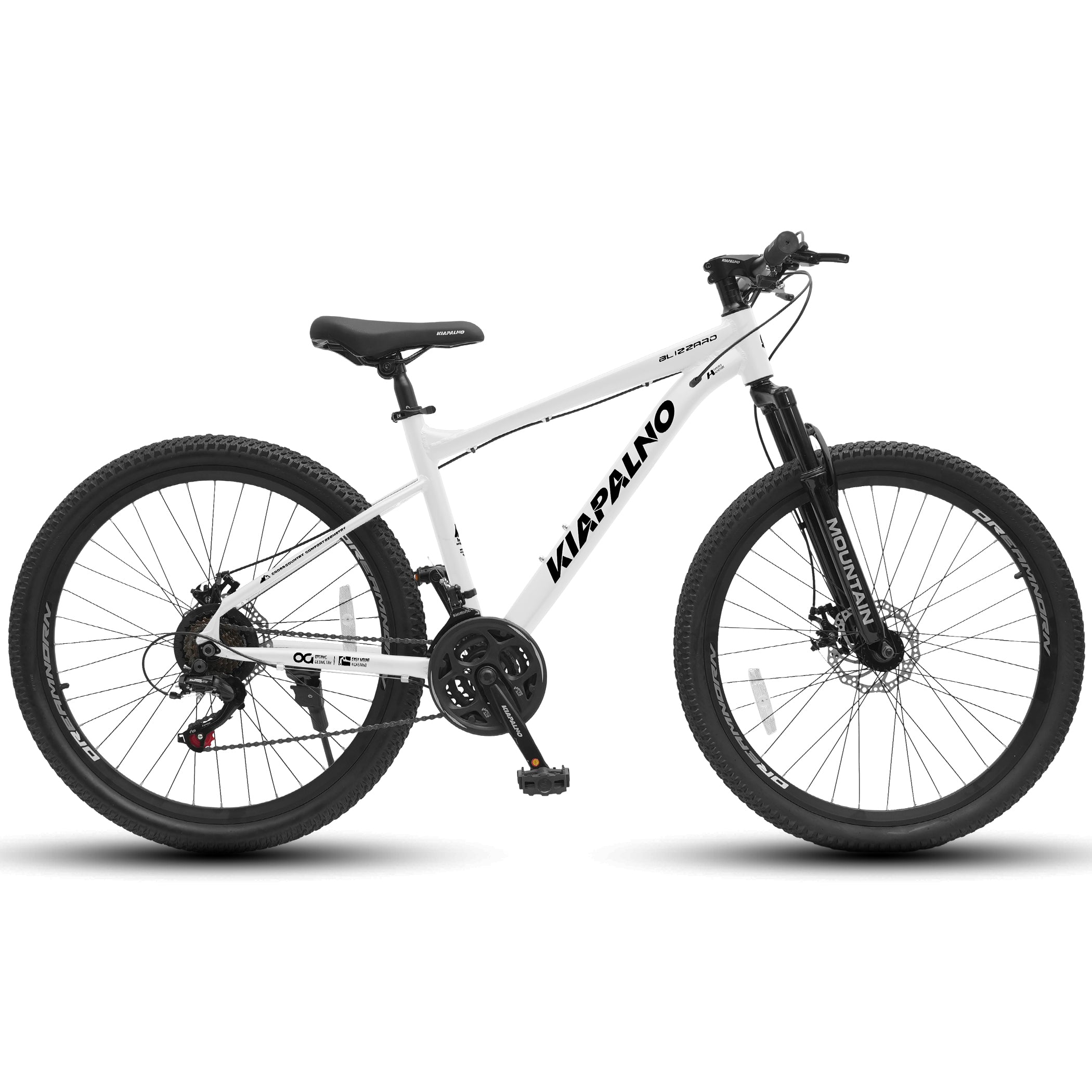 26" AllTrail Adult Mountain Bike | 21-Speed Hardtail (White)