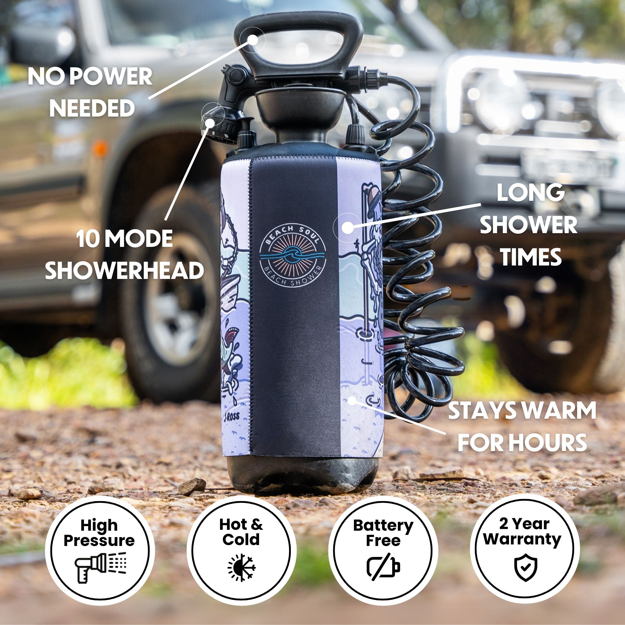 Portable Shower Skully 2.1G