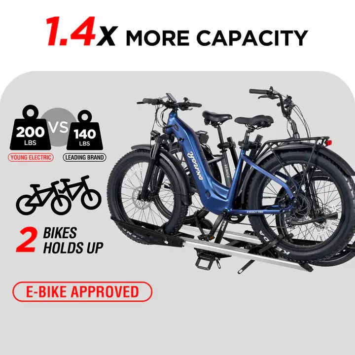 Hitch Rack EZ-FOLD | Fat Tire, 2-Bike