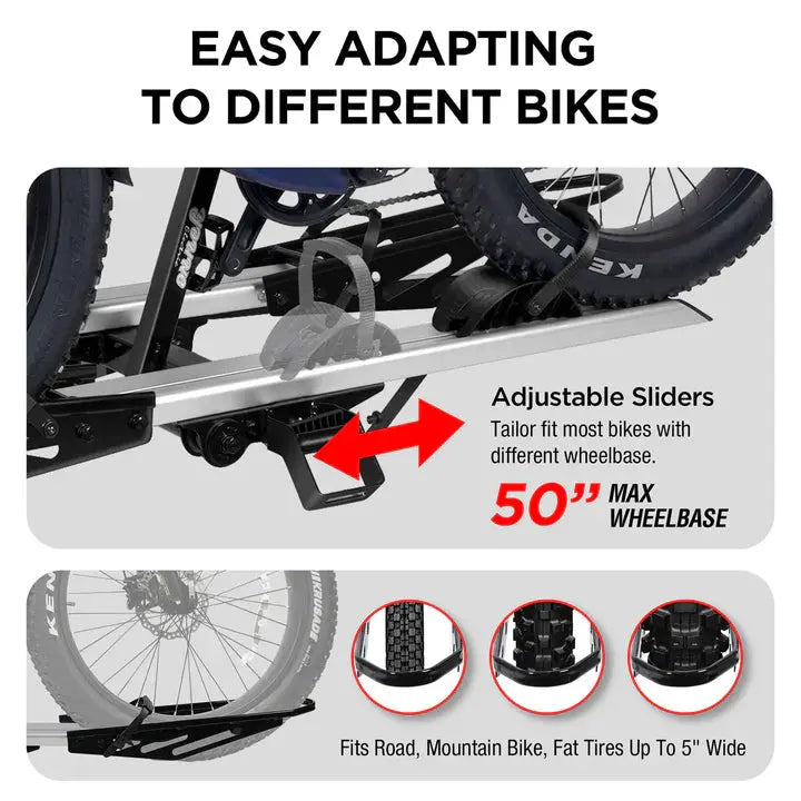 Hitch Rack EZ-FOLD | Fat Tire, 2-Bike