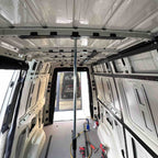 2007–Present Mercedes Sprinter 144 High Roof Wall and Ceiling Brace Kit – Powder-Coated Steel
