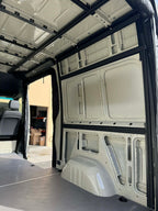 2007–Present Mercedes Sprinter 144 High Roof Wall and Ceiling Brace Kit – Powder-Coated Steel