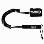 6' or 8' Coil Calf Leash - Black
