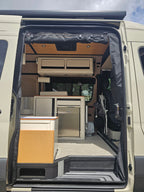 2025+ Mercedes Sprinter Side Sliding Door Insect Screen with New Door Latch