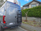 Sprinter Rear Door Aluminum Gear Rack - No Drill