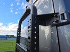 Sprinter Rear Door Aluminum Gear Rack - No Drill