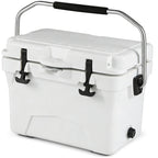 20 Quart Portable Hard Cooler with Built-in Ruler and Bottle