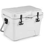 20 Quart Portable Hard Cooler with Built-in Ruler and Bottle