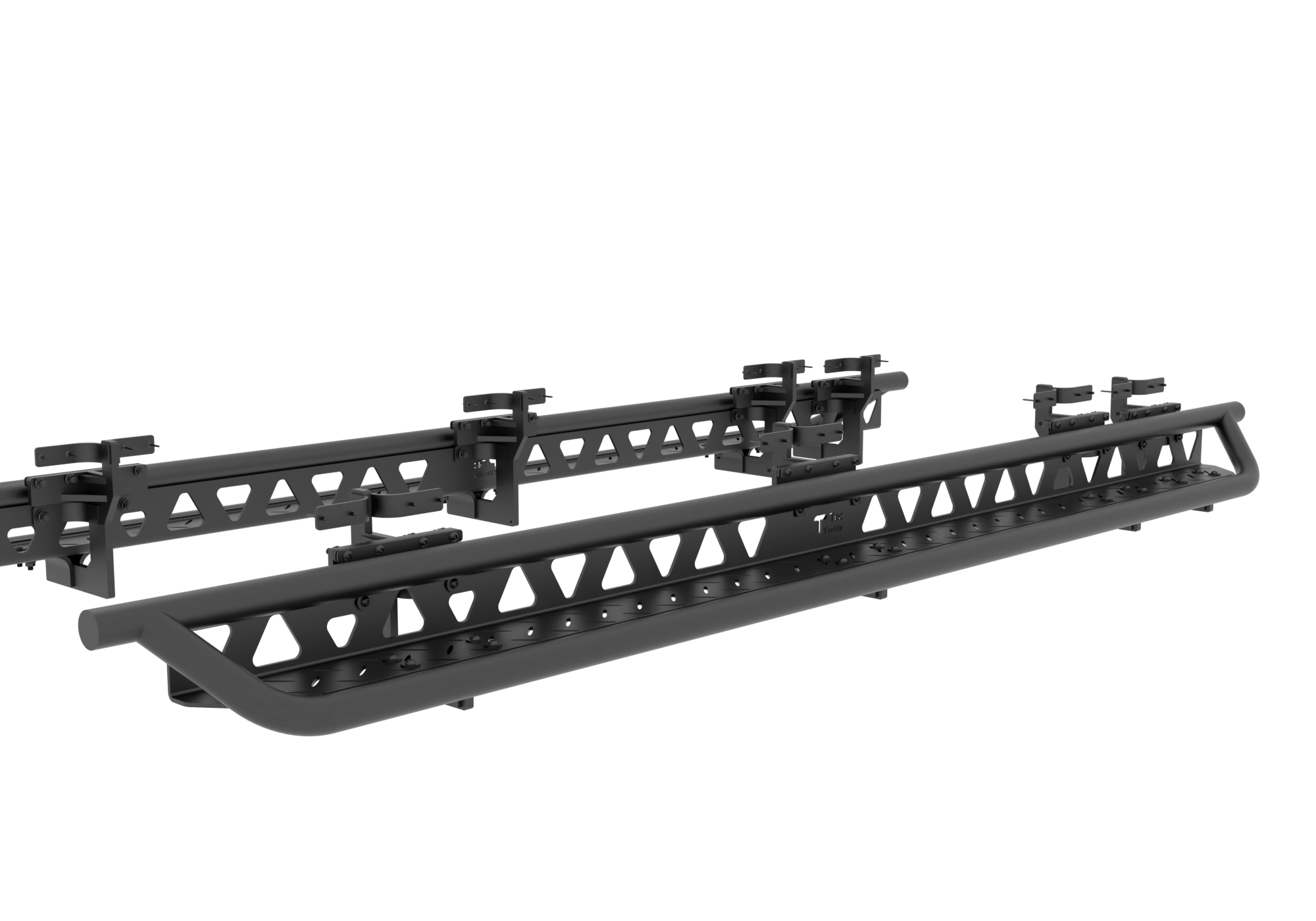 Tec Vanlife Full Length Drop Down Running Boards for Sprinters