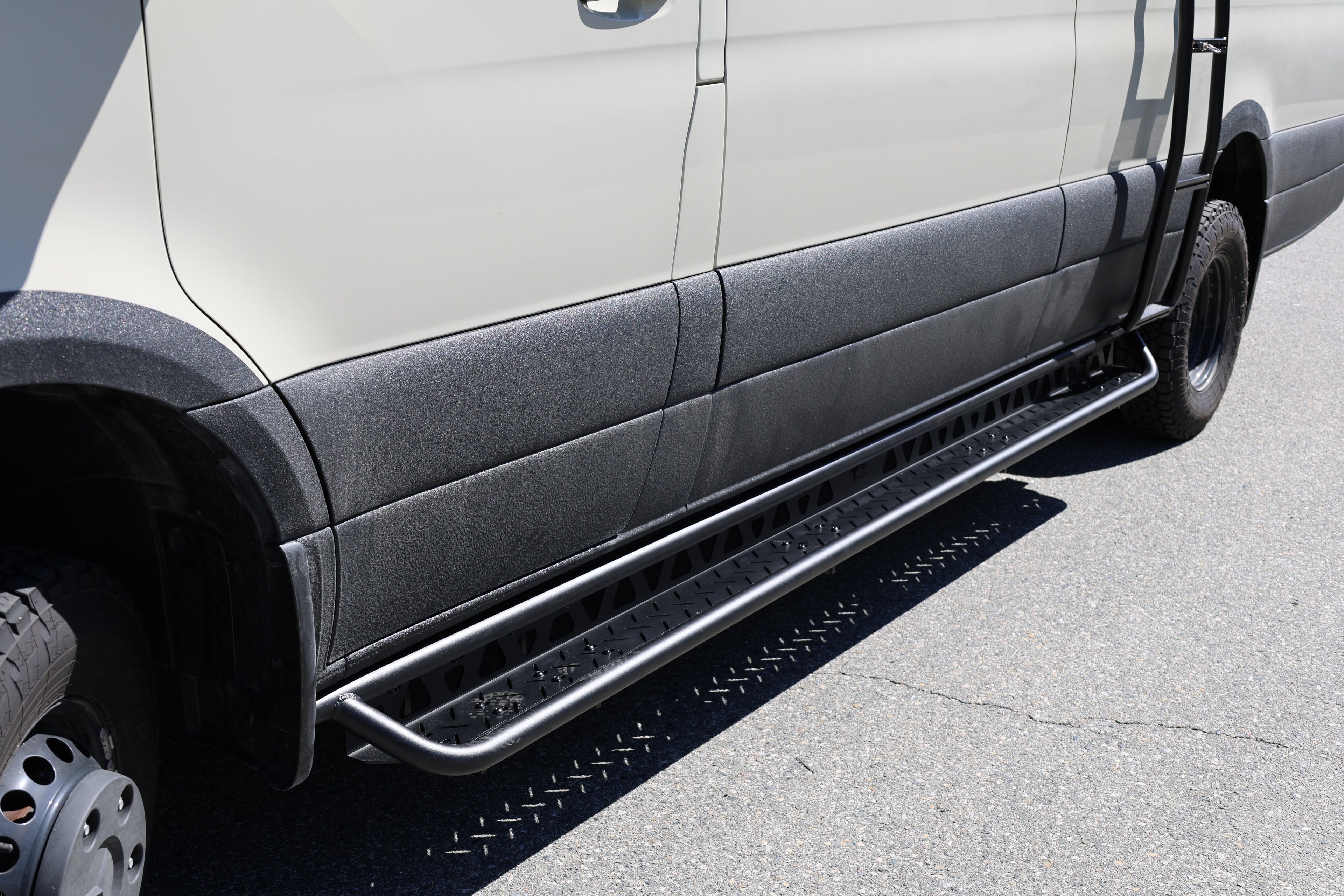 Tec Vanlife Full Length Drop Down Running Boards for Sprinters