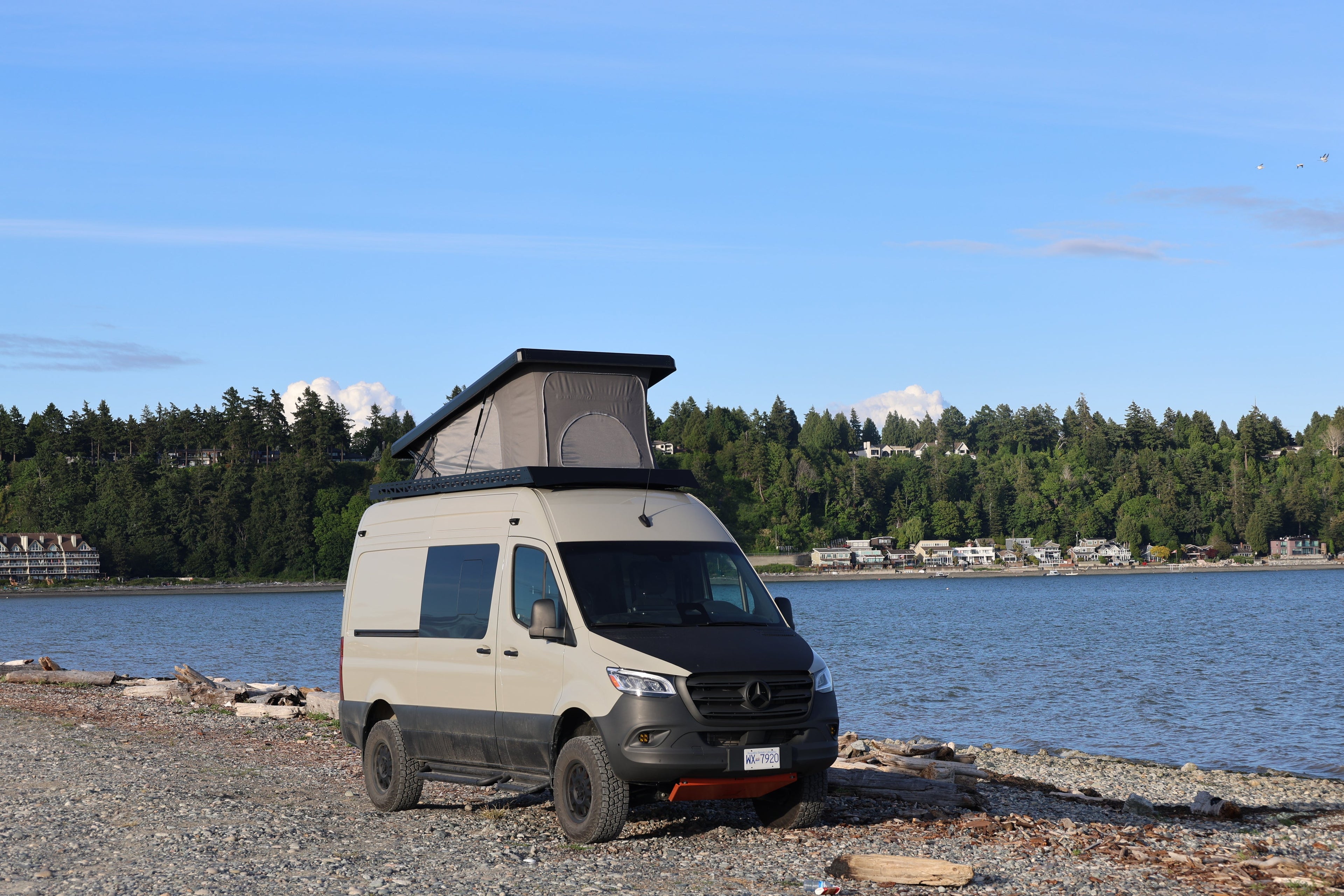Sprinter Carbon Fiber Roof-Top Tent System