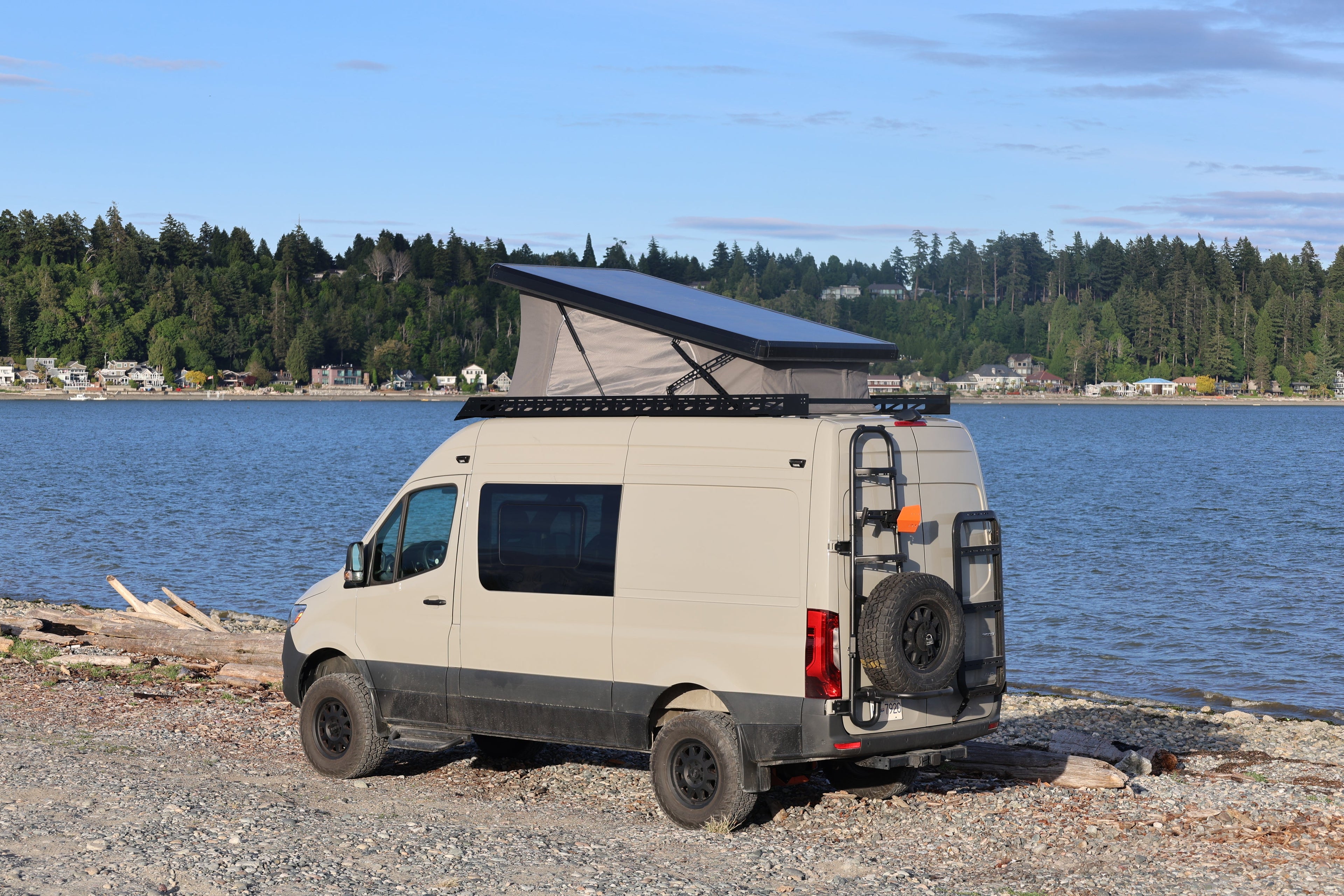 Sprinter Carbon Fiber Roof-Top Tent System