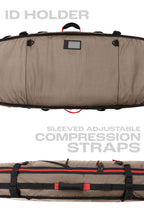 John John Florence 3/2 Board Travel Bag - Coyote