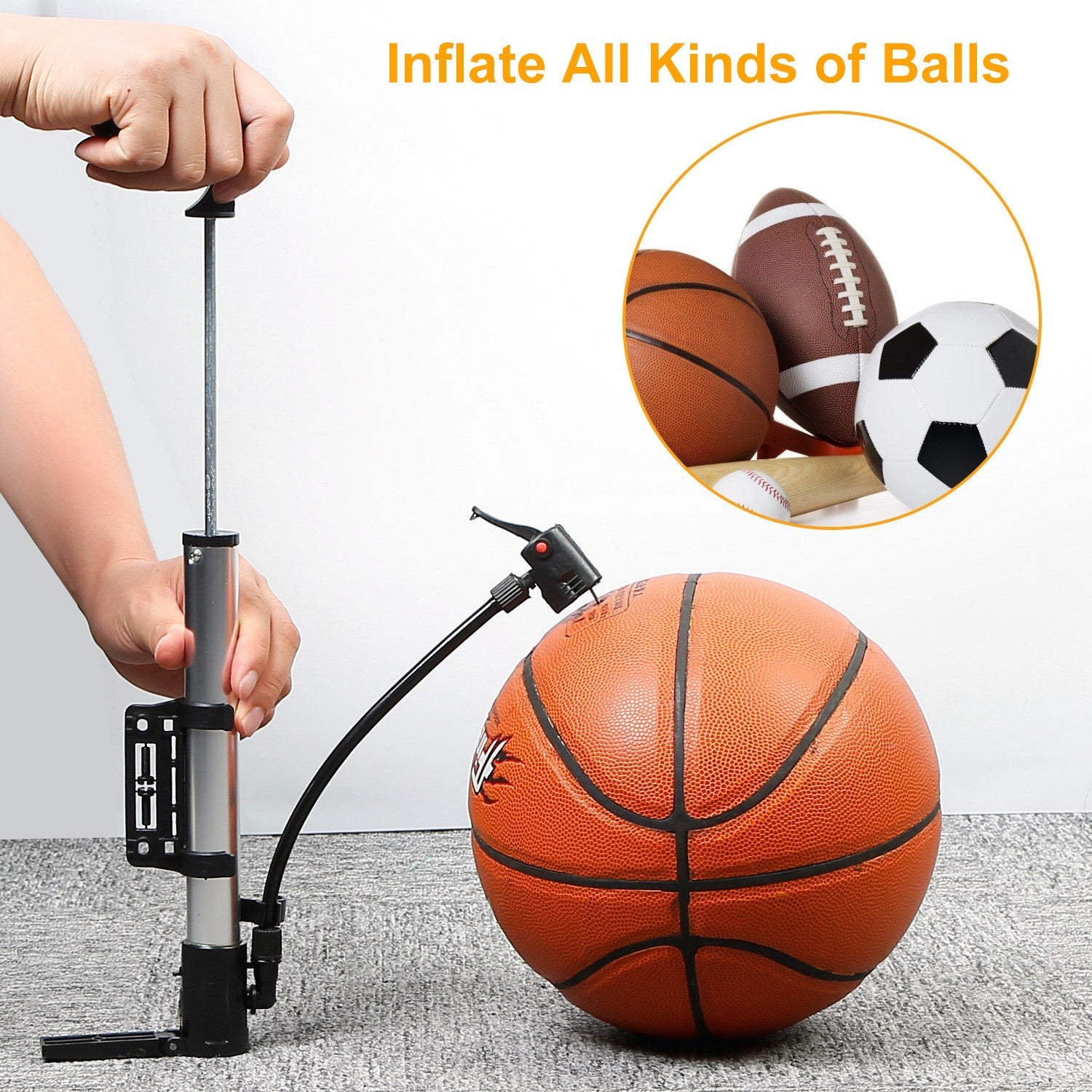 Bike Tire Inflator – Mini Portable Pump