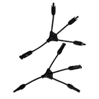 Nature's Generator 3-Way MC4 Branch Connectors