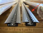 High Capacity Flanged / Recessed L Track