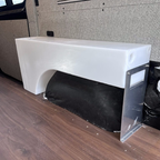 19-Gallon Slim Dually Wheel Well Water Tank (SP-DU-19)