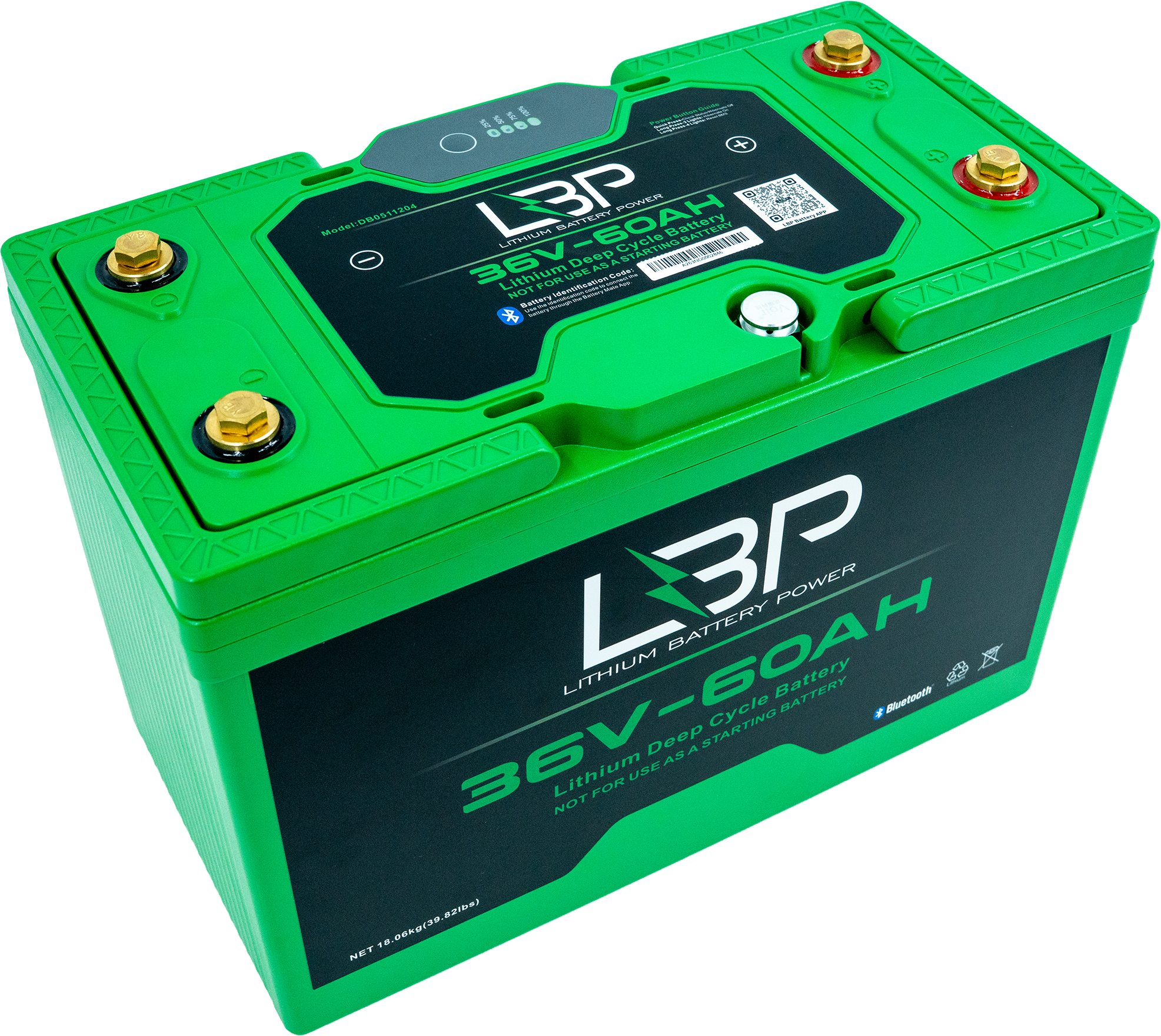 LBP 36V60Ah- Deep Cycle Lithium Battery- New V1G