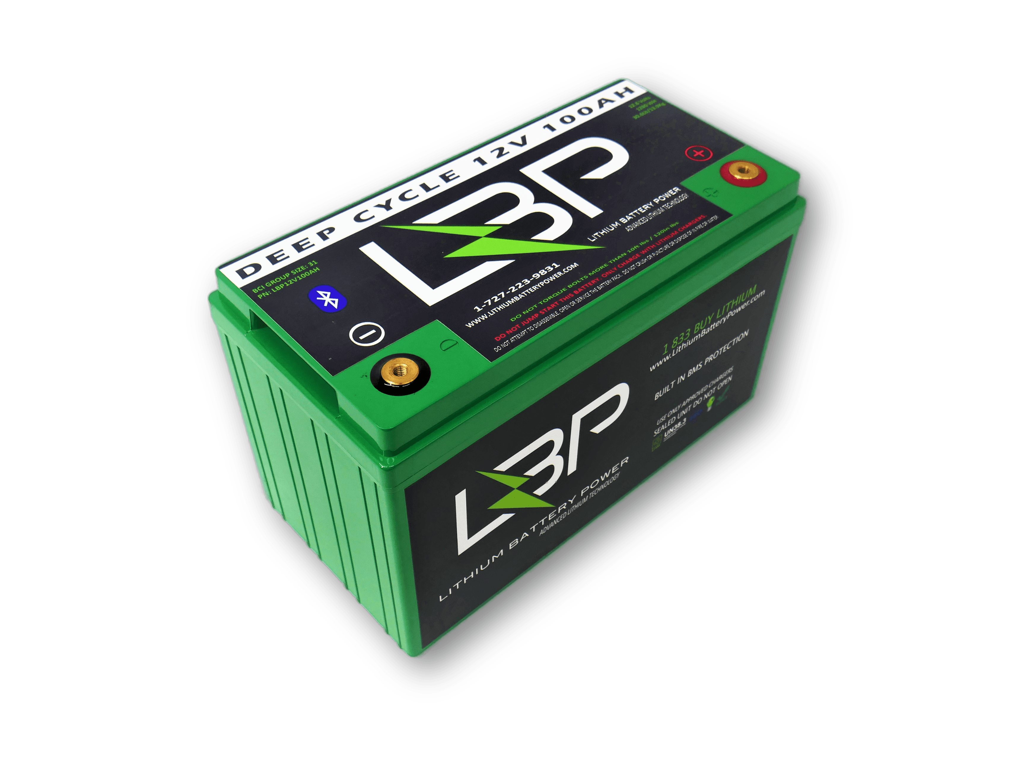 LBP 12V 100Ah BT Lithium Battery