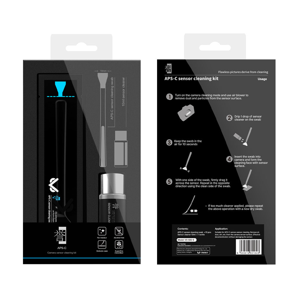 VSGO Sensor Cleaning Kit for APS-C Cameras