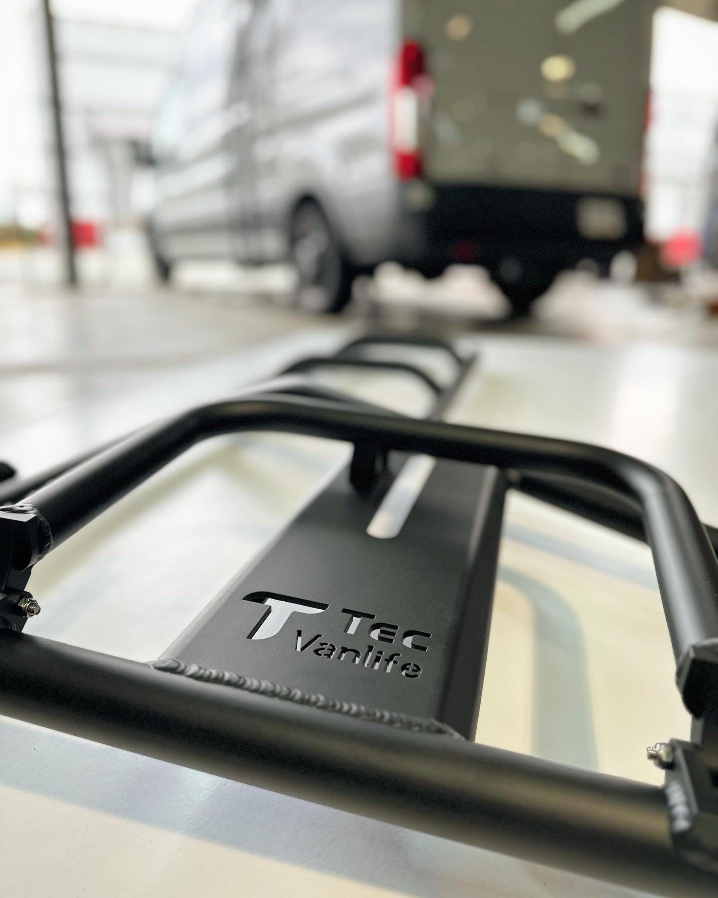 Ford Transit Two-in-One Tire Ladder Carrier