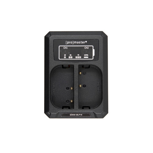 ProMaster Dually Charger - USB-A for Panasonic DMW-BLF19 & DMW-BLK22