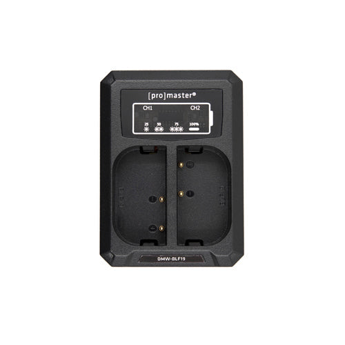 ProMaster Dually Charger - USB-A for Panasonic DMW-BLF19 & DMW-BLK22