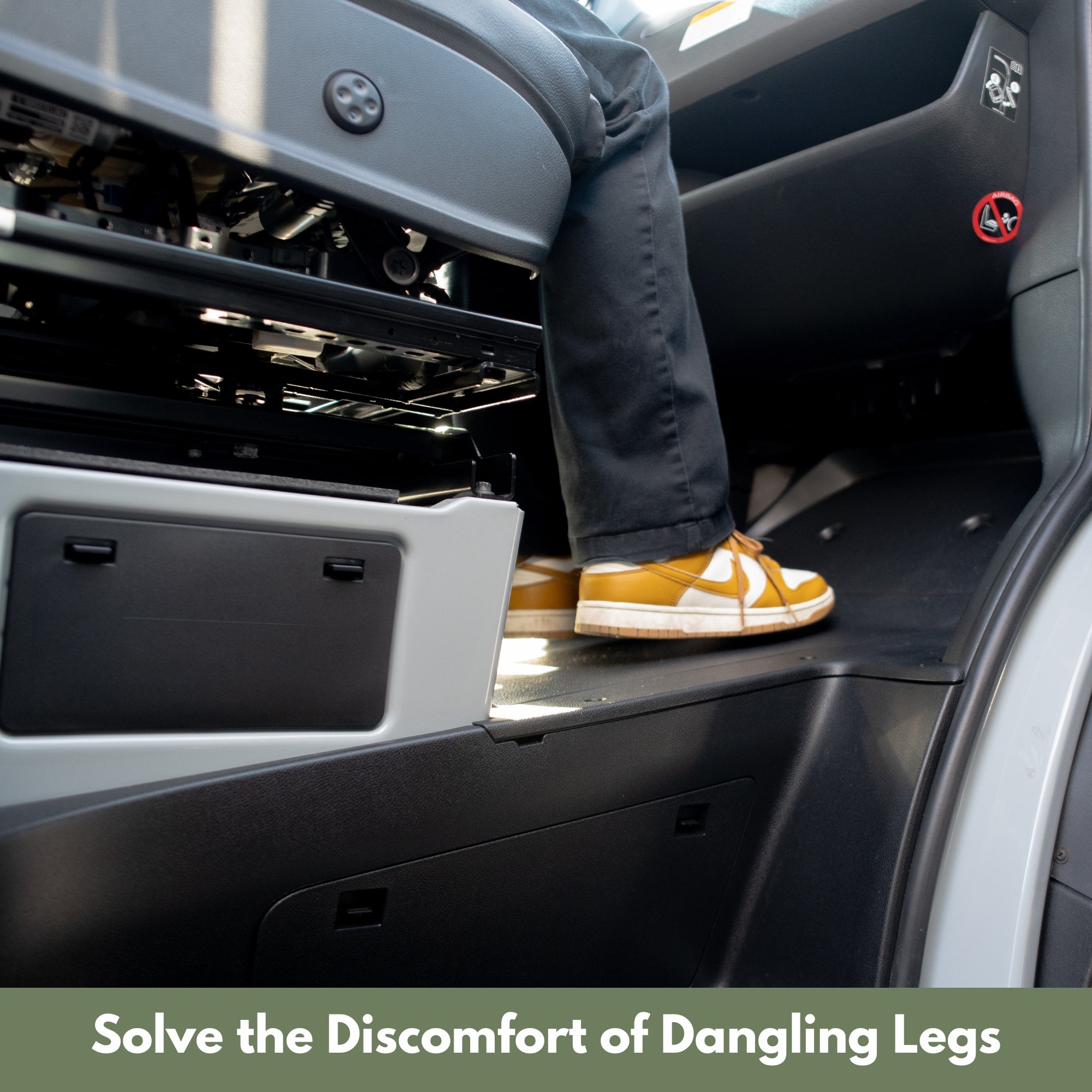 Sprinter Footrest Storage