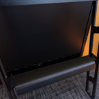 Tetravan Lightweight Aluminum Ladder for Folding Shower