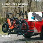 M16 Hitch Receiver | Locking Pin, Bike Rack