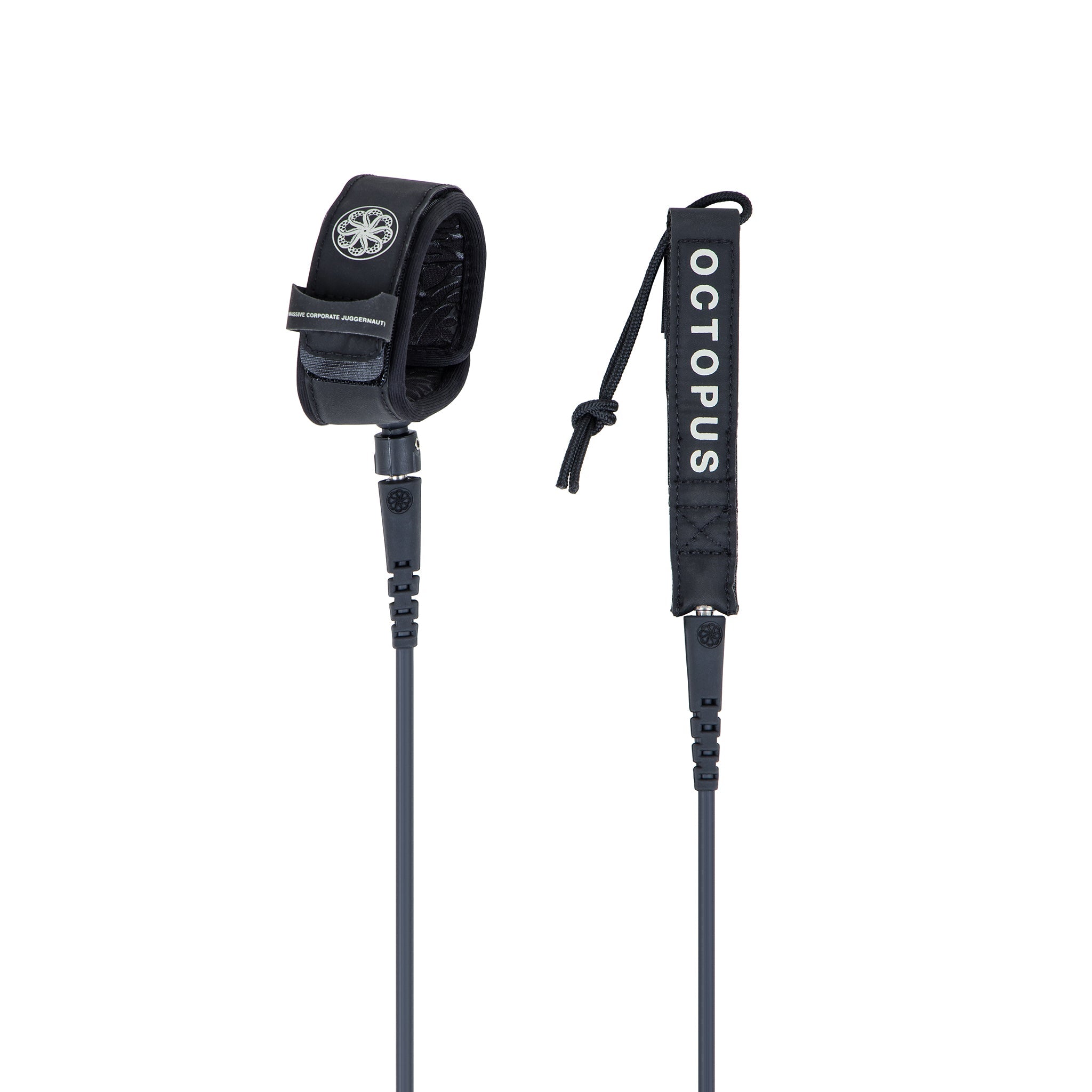 MISSION: CONTROL 5.5" SURF LEASH - BLACK