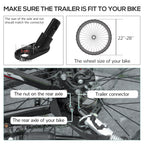 Bike Cargo Trailer – Suspension | Heavy-Duty